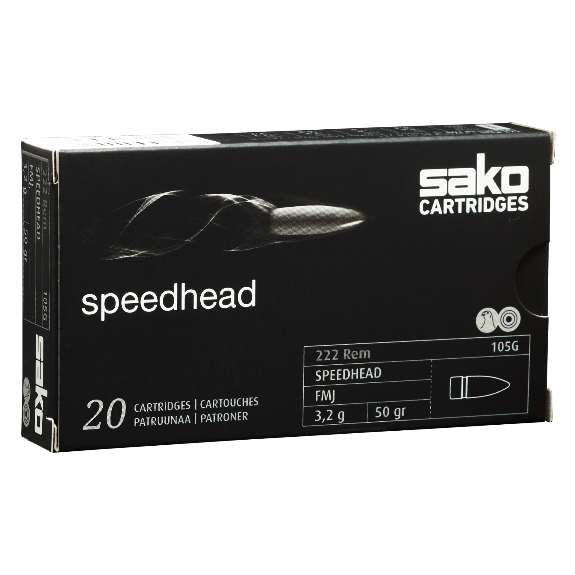 SAKO AMMO Speedhead (FMJ)