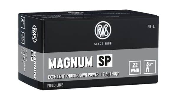 22WMR 40gr Soft Point 50 Pack