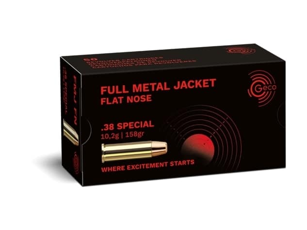 38 Special 158gr Flat Nose FMJ 50 Pack