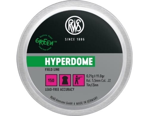 Hyperdome Lead-Free 22cal 11.0gr 150 Pack