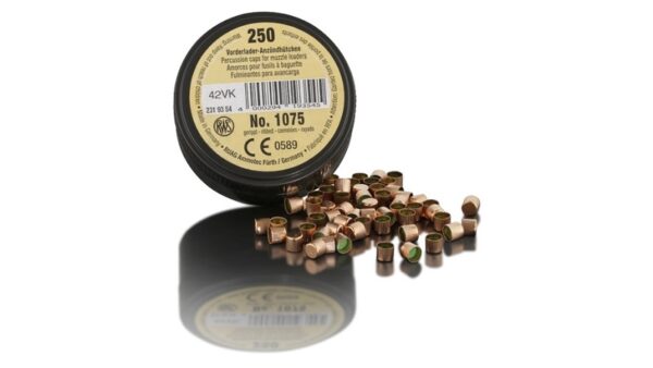 Percussion Caps 1075 (#11) Ribbed 250 Pack