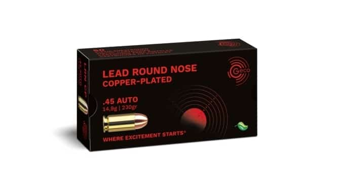 45 ACP 230gr Copper Plated LRN 50 Pack