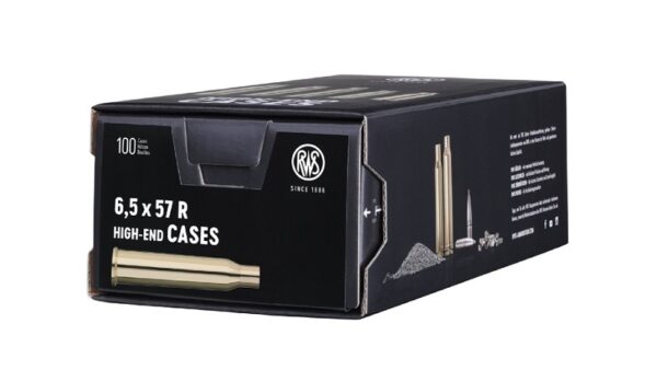 Unprimed Brass 6.5x57 R 100 Pack