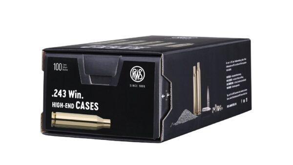 Unprimed Brass 243 Win 100 Pack