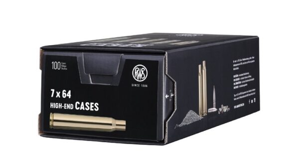 Unprimed Brass 7x64 100 Pack