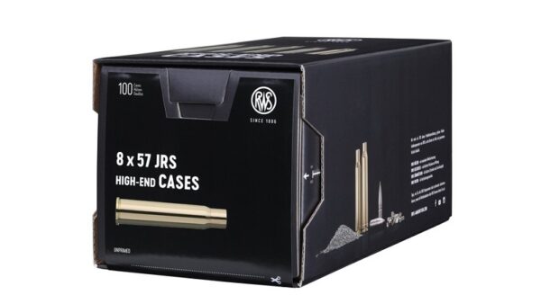 Unprimed Brass 8x57 JRS 100 Pack (not 8mm Mauser)