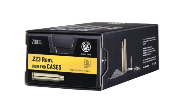 Unprimed Brass 223 Rem 200 Pack