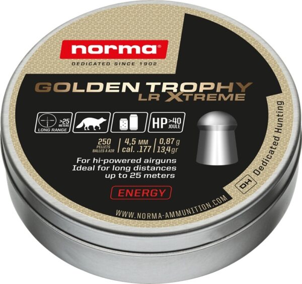 Golden Trophy LR Xtreme 177cal 13.4gr 250 Pack