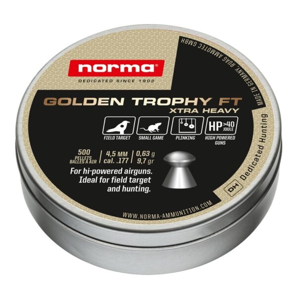Golden Trophy FT Xtra Heavy 177cal 9.7gr 500 Pack