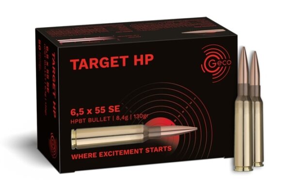 6.5x55 130gr Target HPBT 50 Pack
