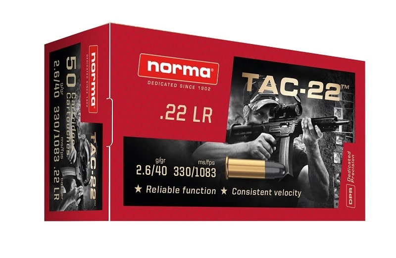 22LR Tac-22 40gr LRN 50 Pack