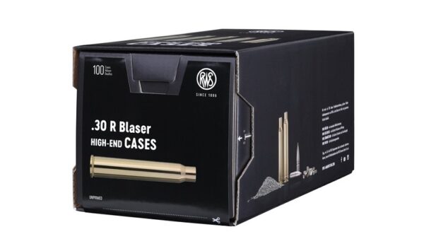 Unprimed Brass 30 R Blaser 100 Pack