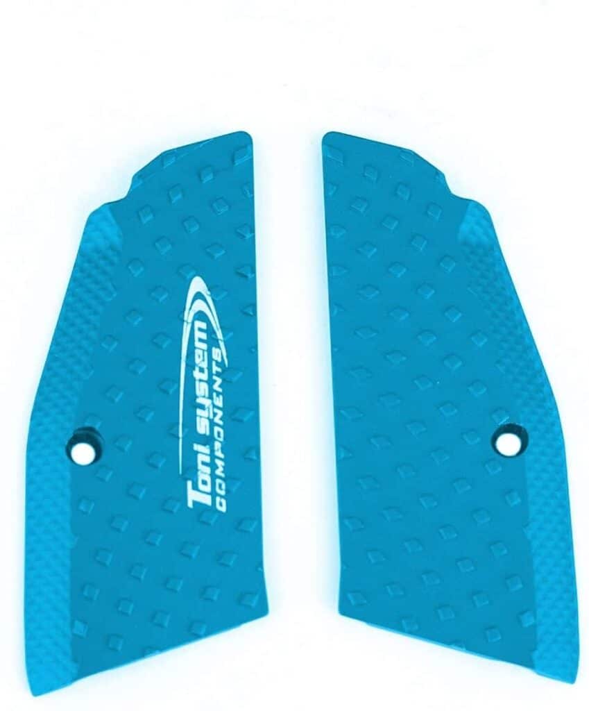 Short grips CZ Shadow/Tactical Sport - Vibram Blue
