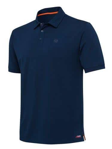 Tech Corporate Polo SS Blue Total Eclipse 2XL