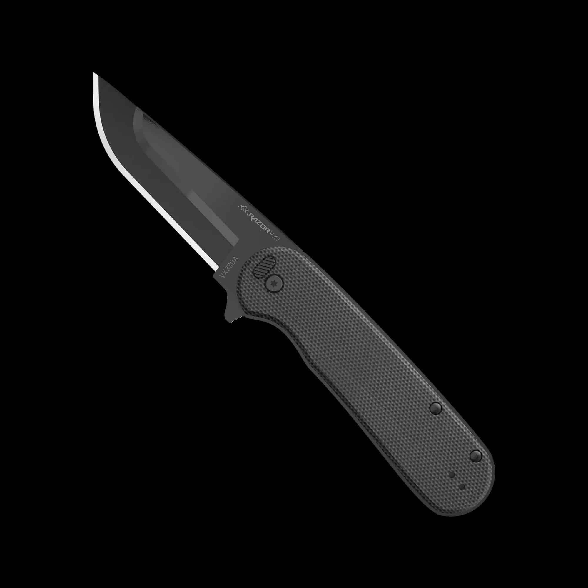 RAZOR VX3 3.0" Black G10