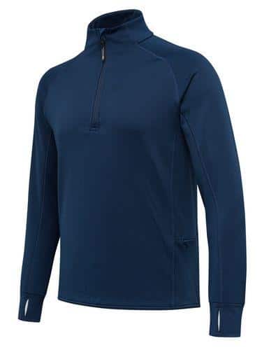 Stretch Tech Half Zip Fleece Blue M