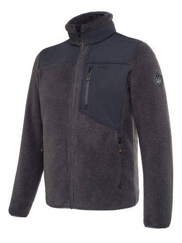 Halifax Sherpa Fleece Jacket Ebony S