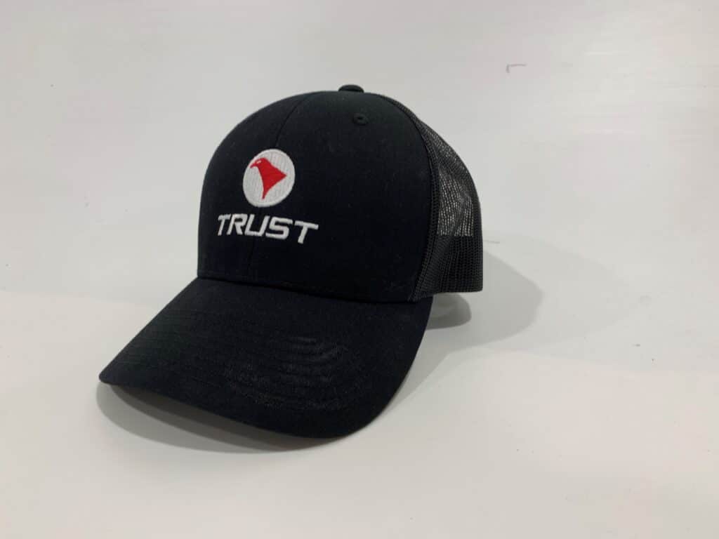Trust Trucker Cap - Black