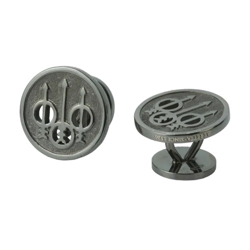 BERETTA Cufflinks Gunmetal