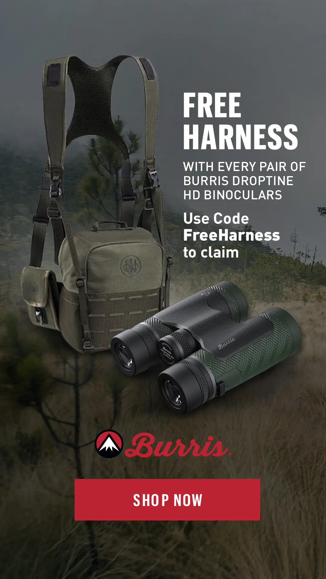 Burris Free Harness Promo Banner